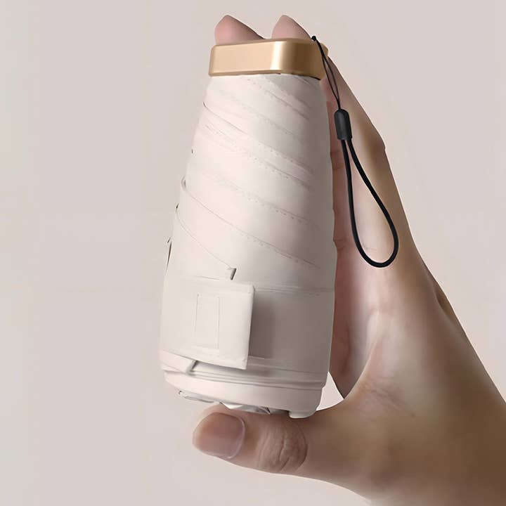 TUTU Home - Tableware & Decor - Wholesale Umbrella - Women's - "Carte" Pocket Mini Umbrella - Creme