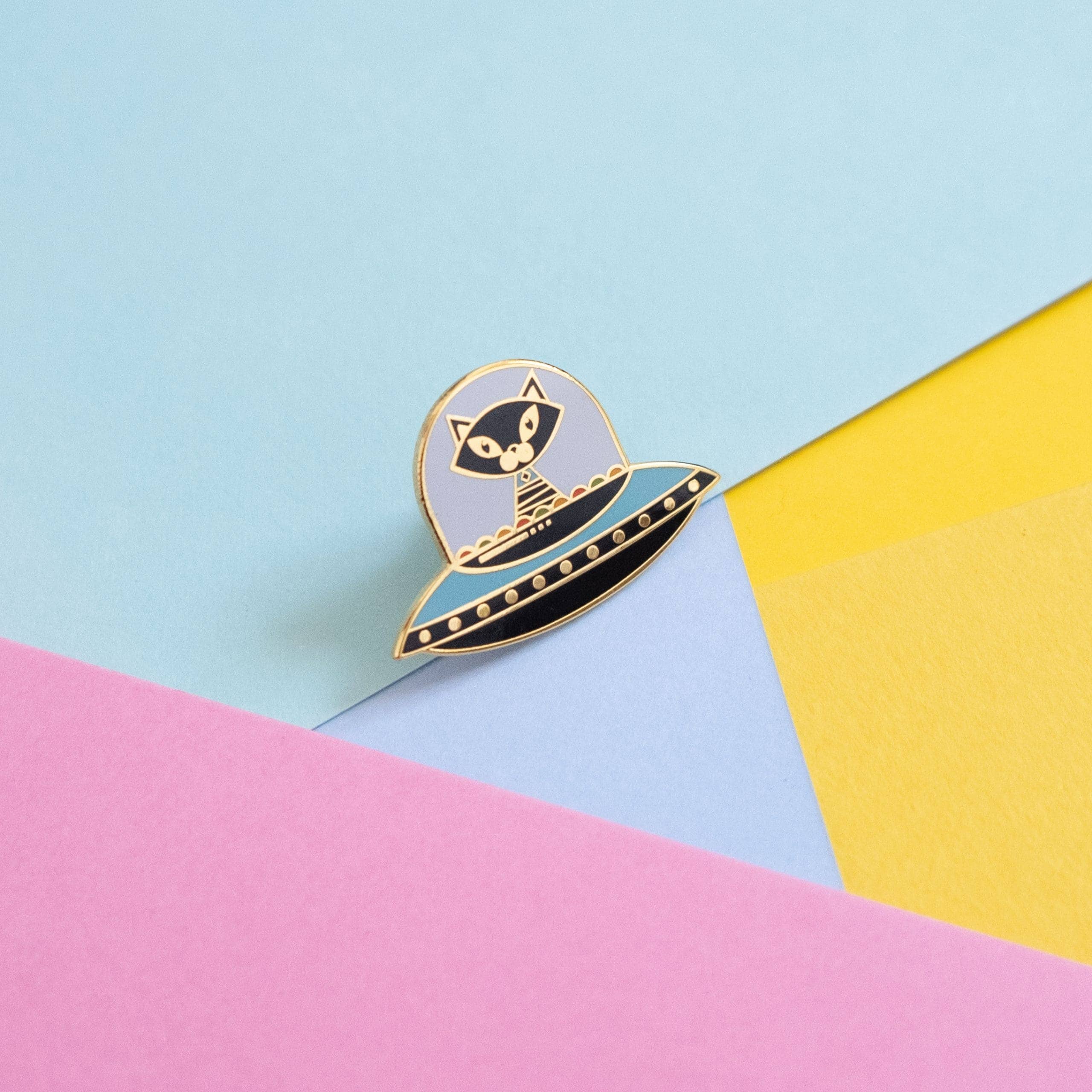 Hey There Munchquin - Vente Épinglettes/boutons - Atomic Space Kitten - Épinglette en émail dur1