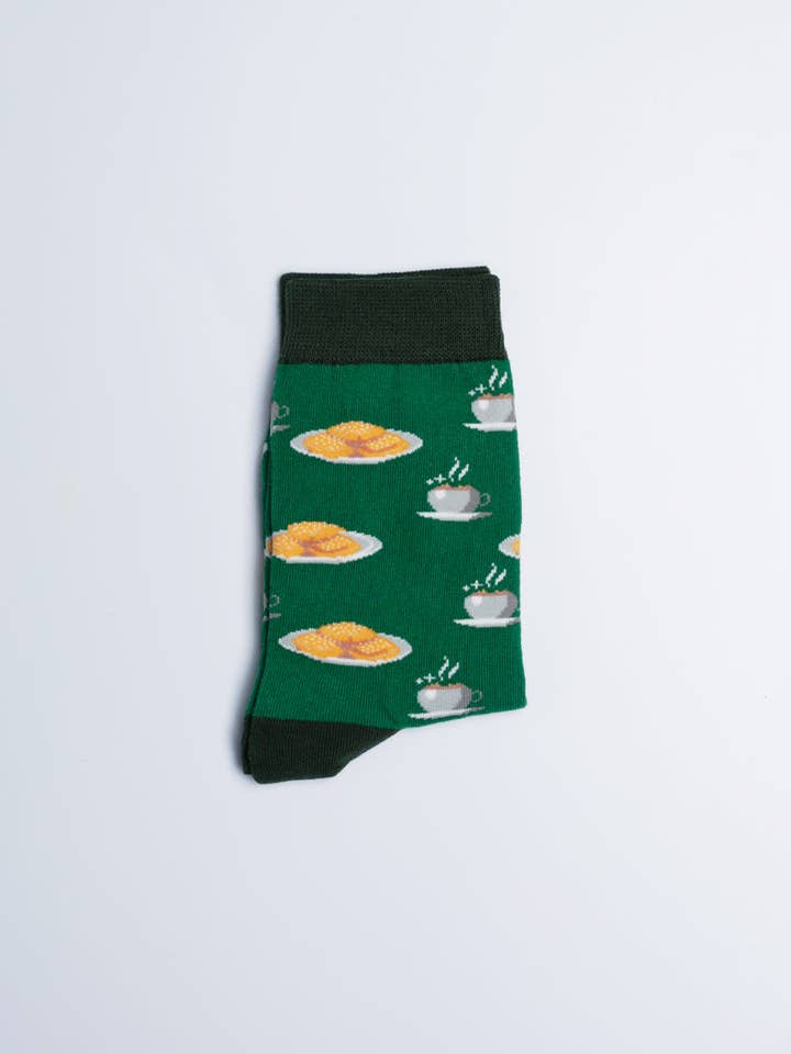 Just Fun Socks - Wholesale Socks - Kids - Kids Beignet & Cocoa Crew Socks4