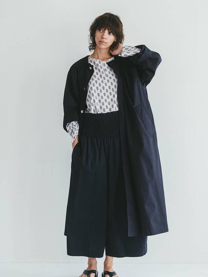 Prem Coat Midnight voor wholesale door Fog Linen Work