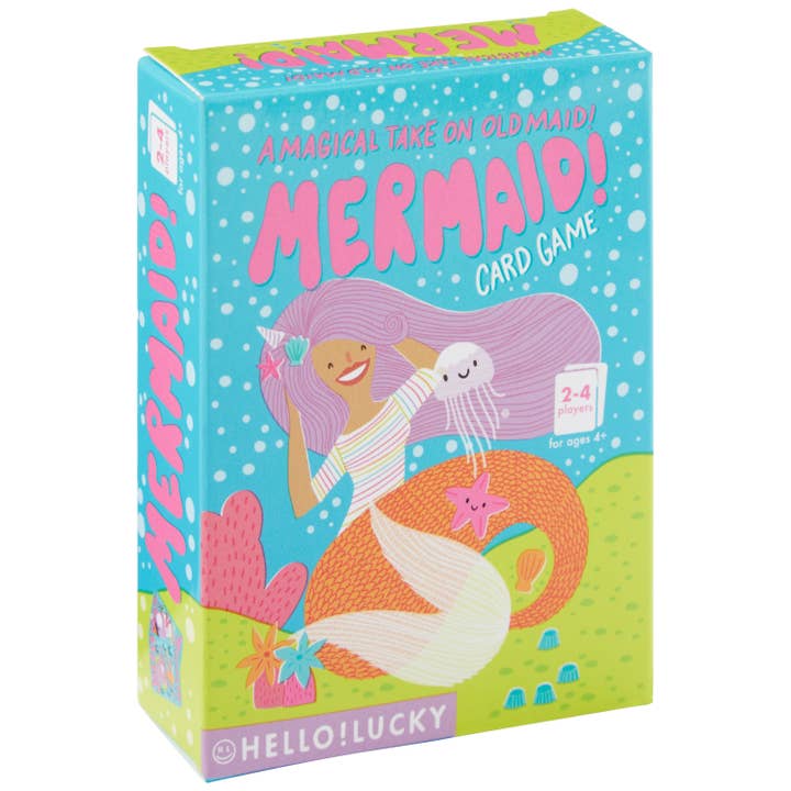 Hello!Lucky Mermaid Card Game for wholesale by C.R.Gibson Signature | Baby & Kids