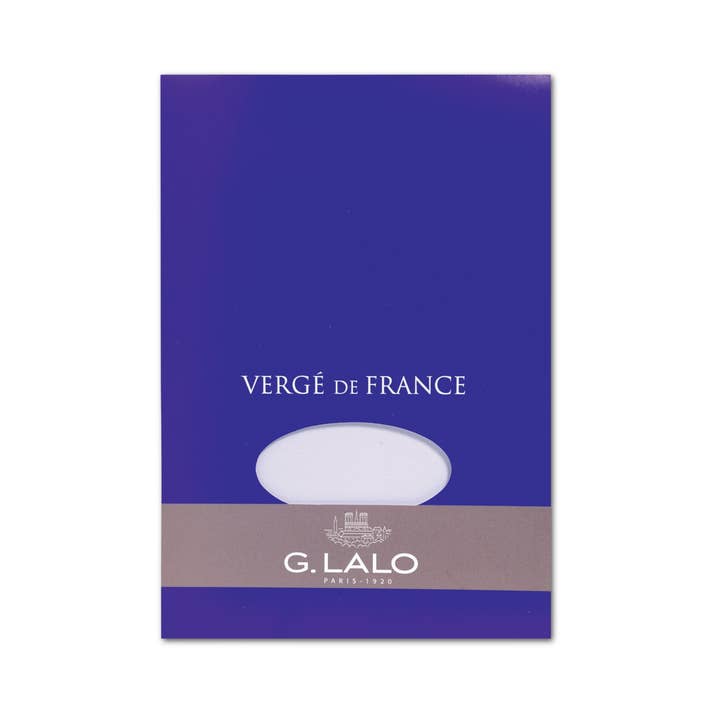 Exaclair - Wholesale Stationery/Notecard Set - G.Lalo "Verge De France" Stationery Tablet