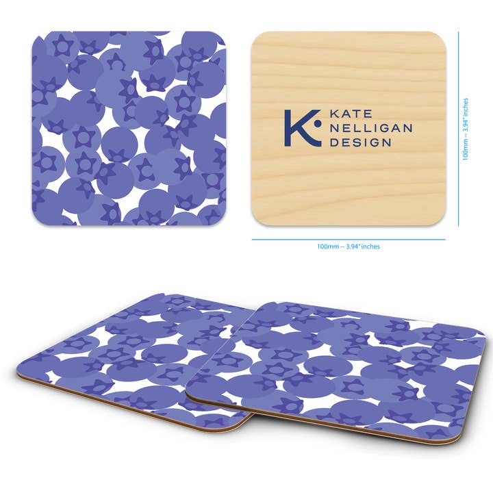 Trays4Us - Wholesale Coasters - Coastal 4"x4" Coaster Sets By Kate Nelligan16