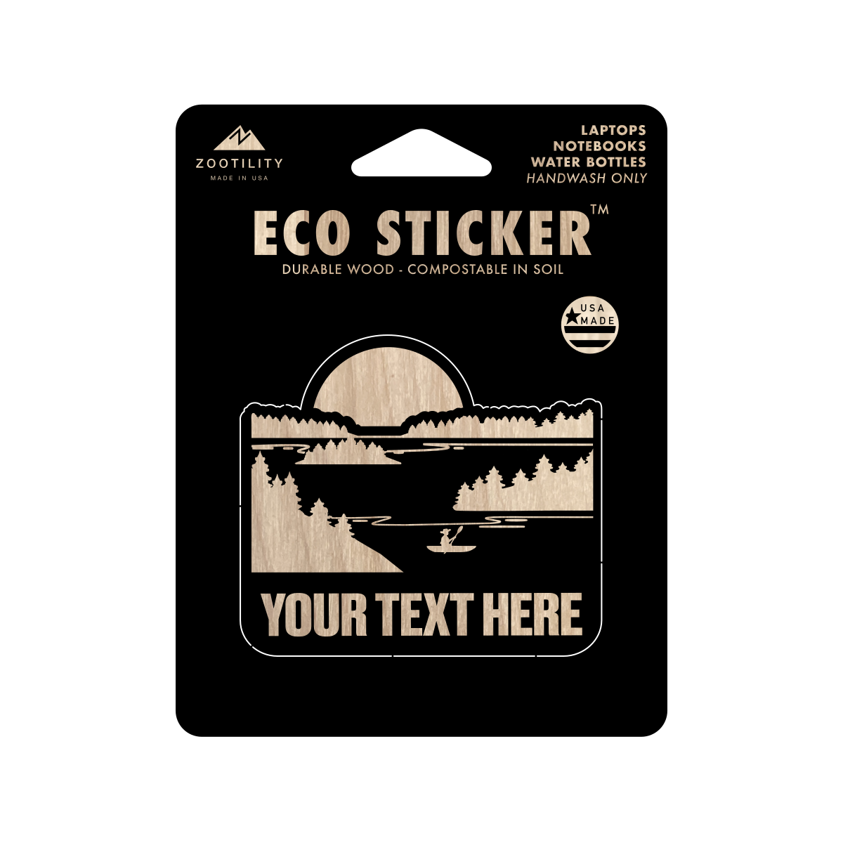 Zootility - Venta al por mayor Pegatina - Pegatina ecológica personalizada86