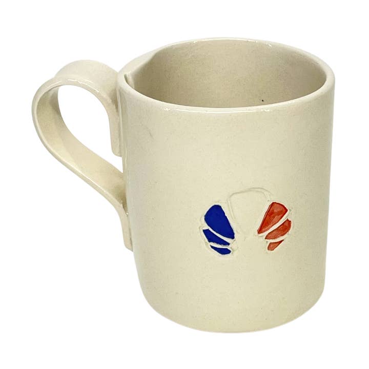 Mug Croissant French Picnic for wholesale by Porcelaine Moderne