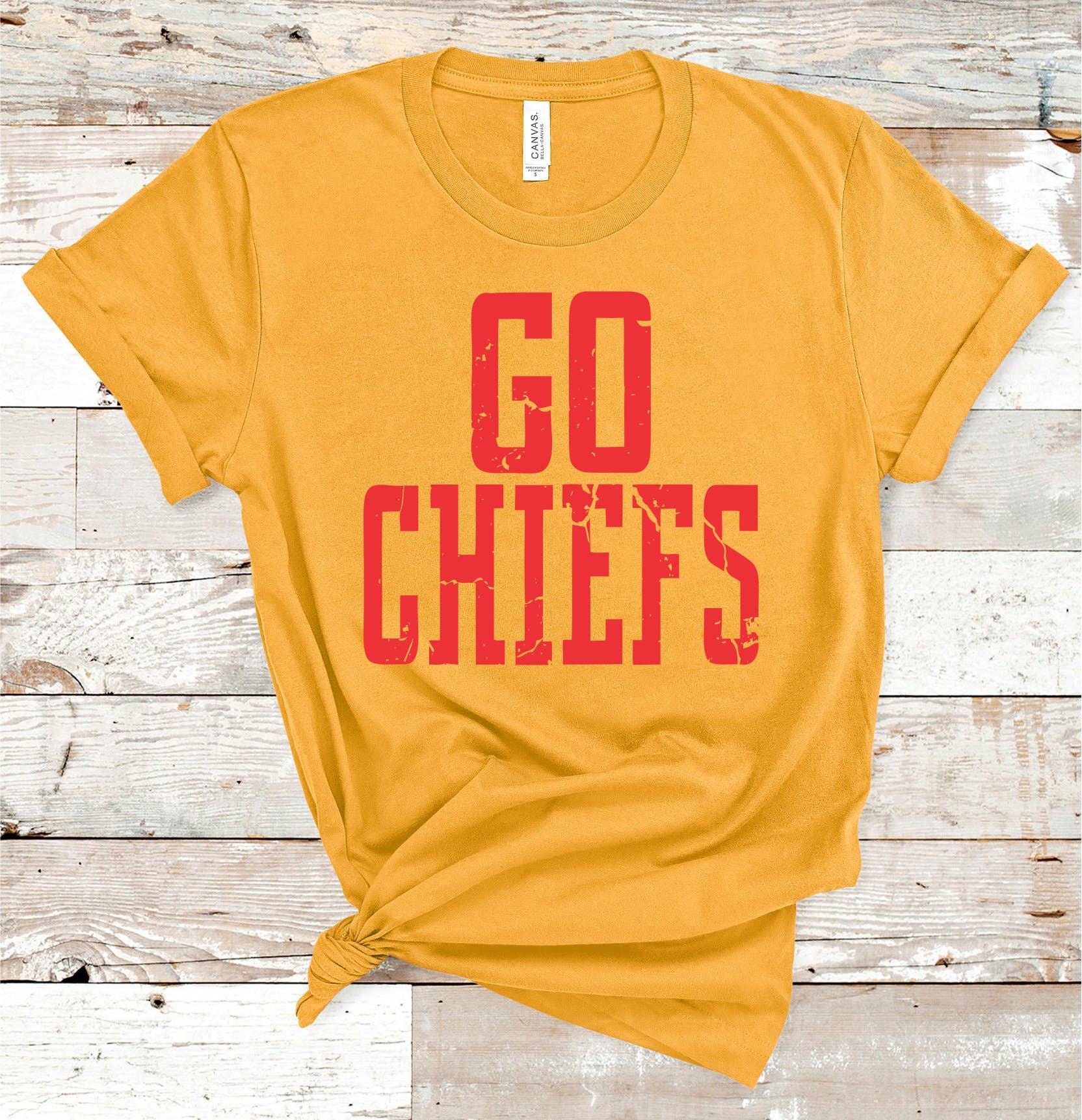 American Threadz Apparel - Vente T-shirt sérigraphié – femme - T-shirt Go Team personnalisé2