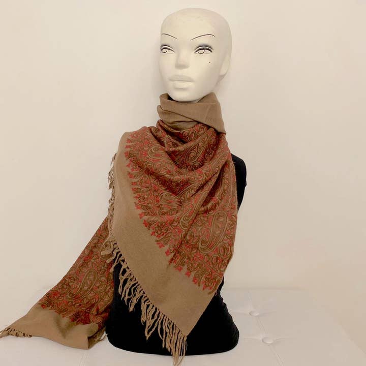 Eartha Wool Shawl - Labonie - The Essence of Elegance for wholesale by Labonie - The Essence of Elegance