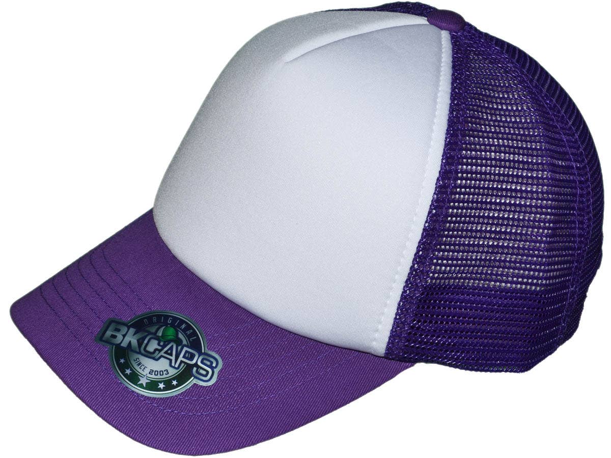 Buck Wholesale - Wholesale Truckerpet - Uniseks - Blanco truckerhoeden met 5 panelen van katoenschuim - BKP PREMIUM Caps8