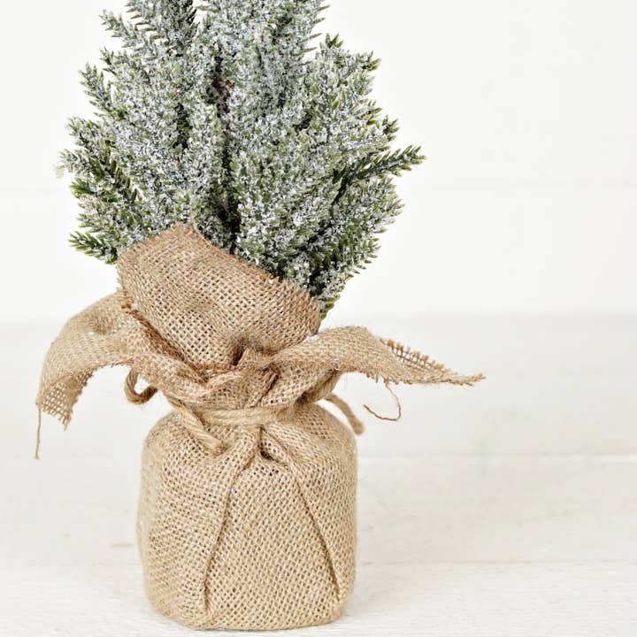 Holiday Depot Inc. - Wholesale Artificial Christmas Tree - ISB73341- 16in Snowy Cypress Pine Tree2