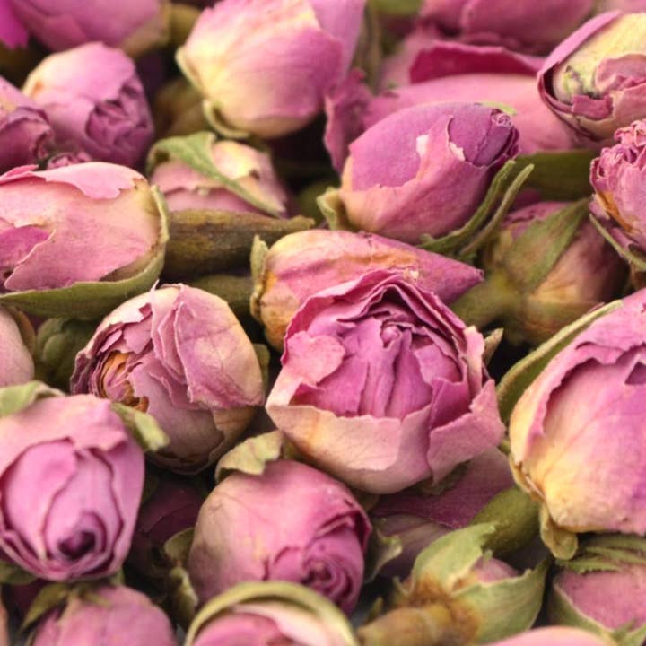 Drink Botanicals Ireland - Wholesale Dried/Pressed Flowers - Dried Pink Rose Buds