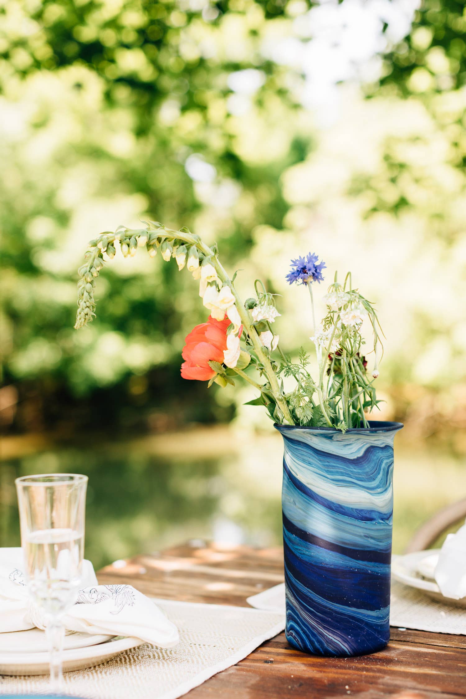 Ten Thousand Villages - Wholesale Vase - Phoenician Glass Vase2