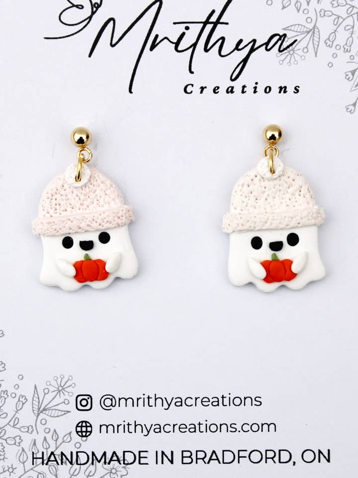 Beanie Ghost for wholesale by Mrithya Creations