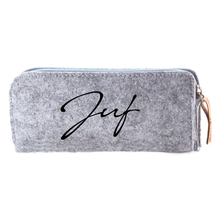 Étui en feutre 'Maîtresse' pour la vente par Sproetiz