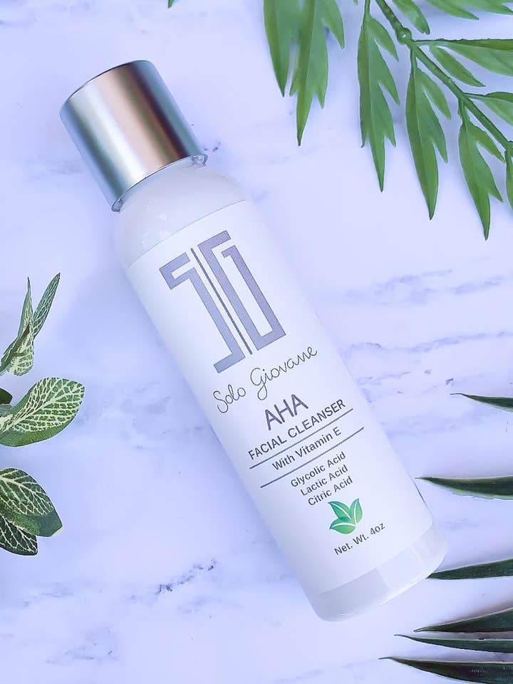 SG AHA Face Cleanser for wholesale by Solo Giovane