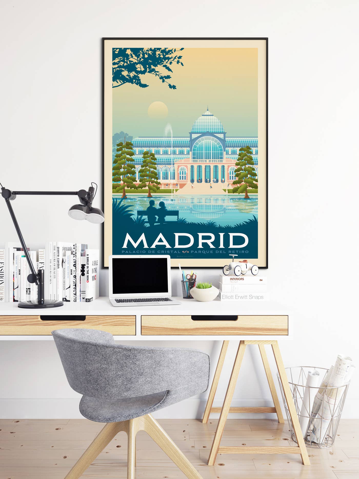 Olahoop Travel Posters - Wholesale Poster - Madrid - Spain travel poster4