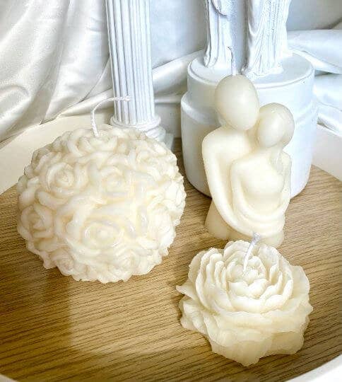 Crazy About Candles - Vendita all'ingrosso Candele regalo - Candela Profumata alla Rosa - Regalo di Lusso Artigianale Premium2