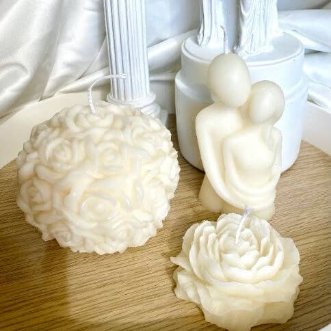 Crazy About Candles - Vendita all'ingrosso Candele regalo - Candela Profumata alla Rosa - Regalo di Lusso Artigianale Premium2