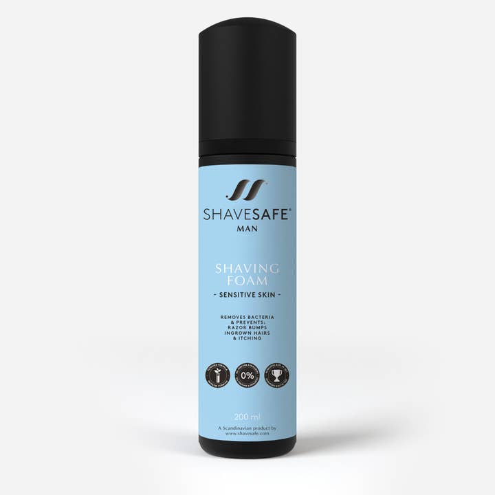 ShaveSafe – wholesale Rakkräm - Herr – RAKNING MAN RAKSKUM - SENSENTIV