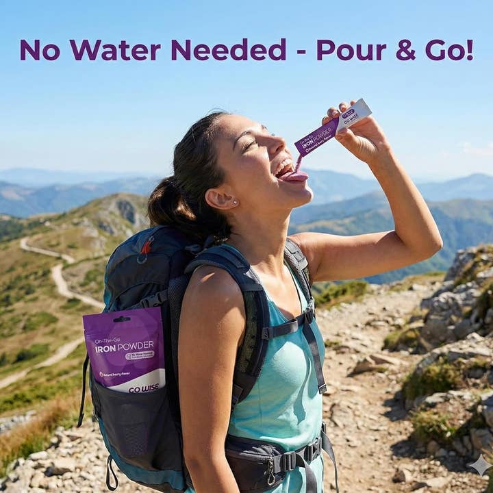 Go Wise - Wholesale Oral Supplement/Vitamin - Daily On-The-Go Iron Supplement — No Water Needed3