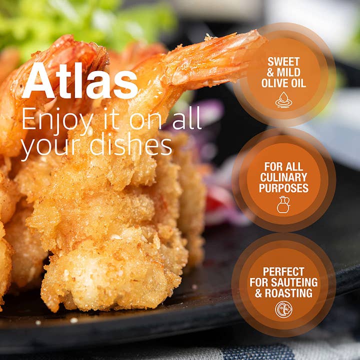 ATLAS OLIVE OILS - Wholesale Olive Oil - Atlas Organic Extra Virgin Olive Oil | Glass bottles