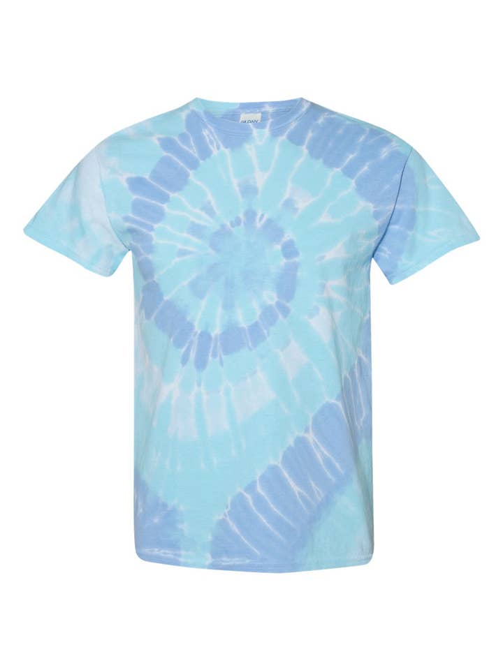 Print The Dream - Wholesale T-Shirt - Men's - Multi-Color Spiral Tie-Dyed T-Shirt5