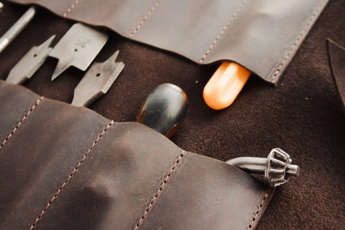 Pikore – wholesale Tool set – Leather tool roll7