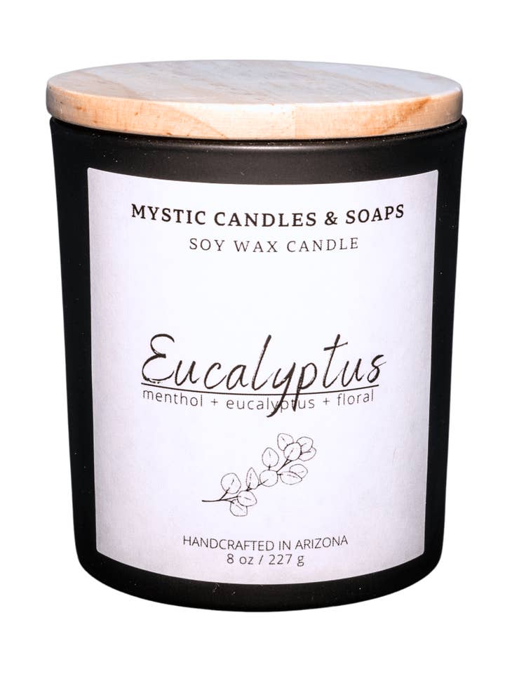 Eucalyptus Candle for wholesale by Mystic Candles