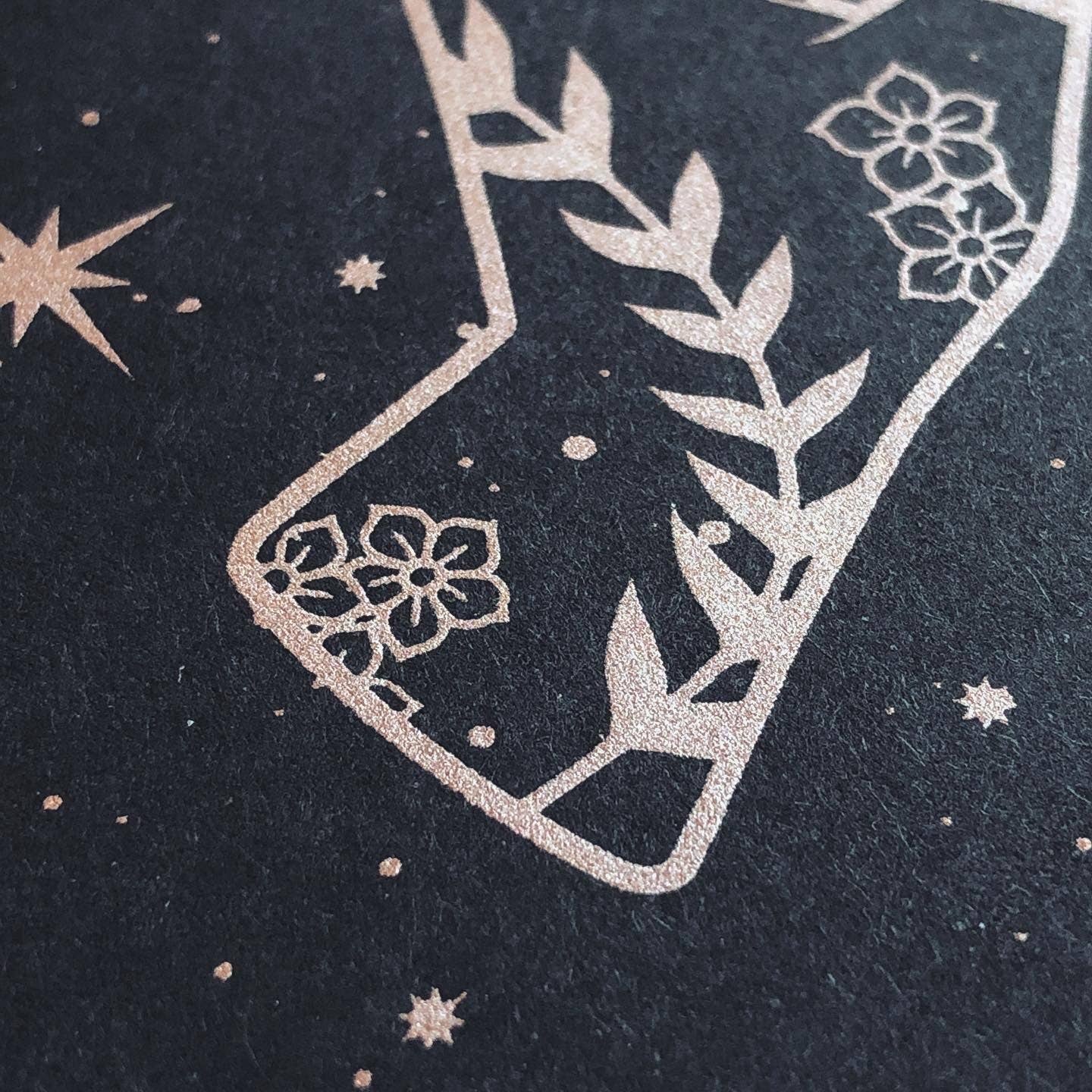 The Fabled Creative Co. - Wholesale Art Print - Magic Hands - Handmade Mini Art Print2