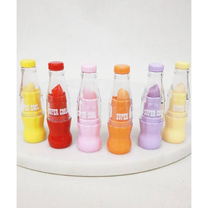 MIX COLOR 24-Pcs Soda Bottle Lip Gloss for wholesale on Faire0