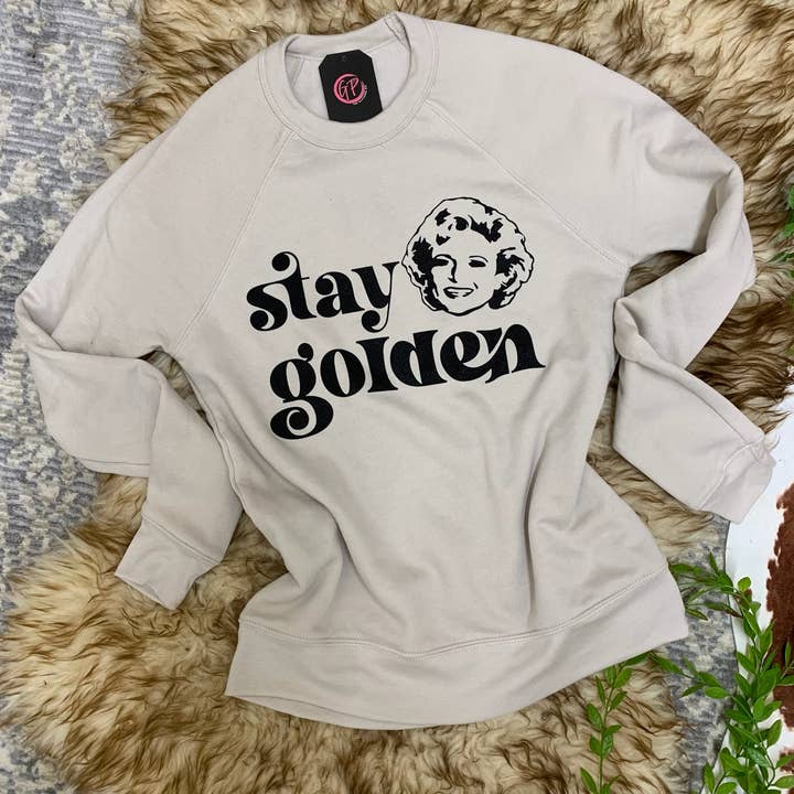 Stay Golden for wholesale by The Glittered Pig