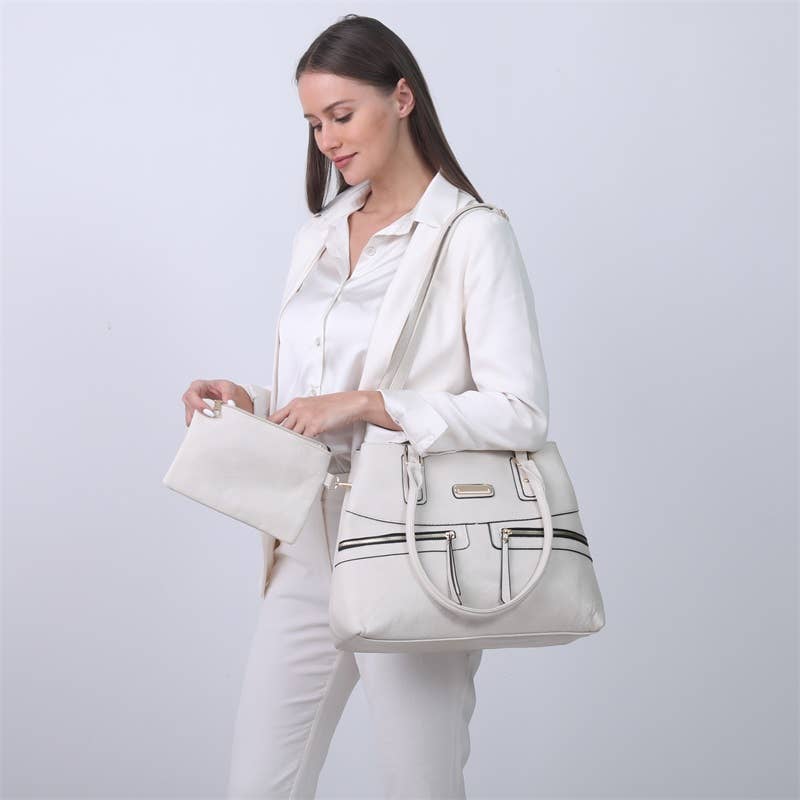 VIA FIORE - Vendita all'ingrosso Tracolla - Donna - BORSA A MANO BORSETTA SHOPPER POCHETTE CARTELLA MANICO - #152