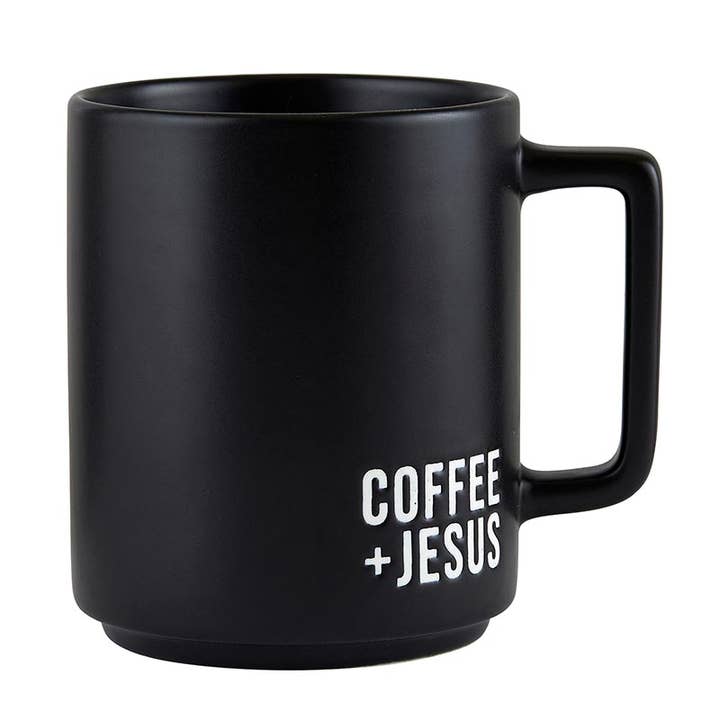 Faithworks by Creative Brands - Wholesale Coffee Mug - Matte Cafe Mug- Coffee +Jesus