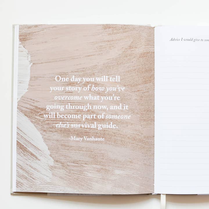 Duncan & Stone Paper Co. - Vente Journal intime - Journal de deuil - Bleu sarcelle | Cadeau de sympathie | Journal de perte d'un enfant11