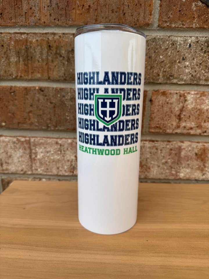 Benutzerdefinierter Schulgeist-Logo-Becher * Spieltag * Maskottchen für den Großhandel von BMR Designs