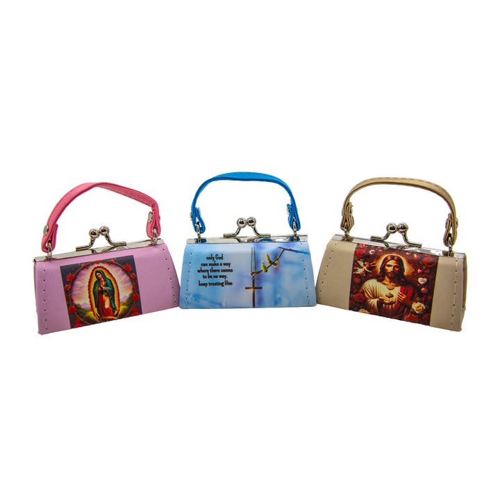 Set assortito di custodie per rossetto Faith Print per la vendita all'ingrosso da parte di Handbag Express