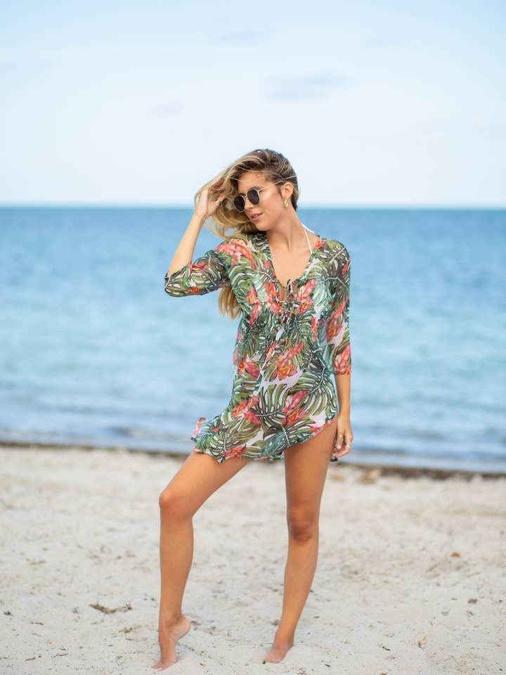 Katie Palm Beach badekjole for engroshandel hos Kandy coast