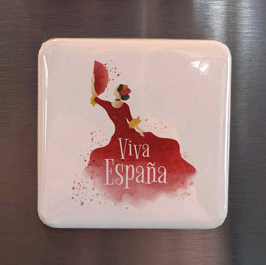 PhiloPerse - Wholesale Magnet - Viva España Fridge Magnet0