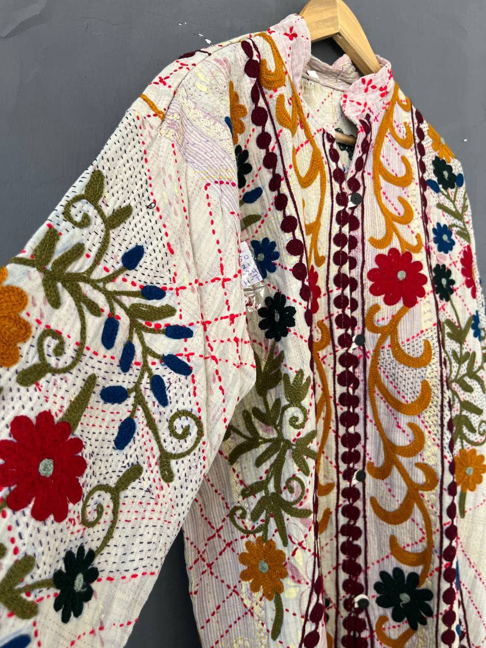 Bhawana Handicrafts - Wholesale Jacket - Women's - Women Wear Winter Jackets Bridesmaid Gift Embroidery Kantha2