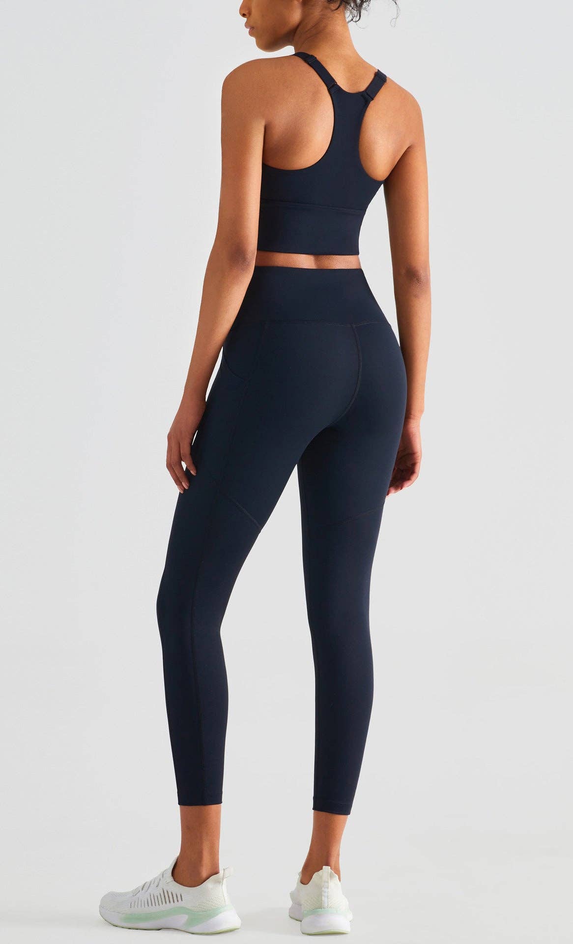 Active by Anna-Kaci - Wholesale Sports Bra - Women's - Soft Buttery Racer Back Fitness Sports Bra2