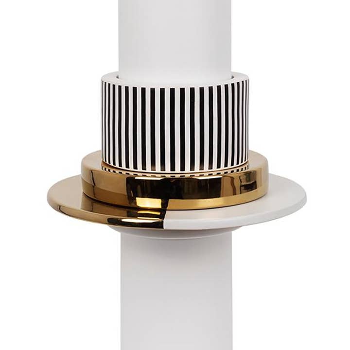 Ohno - Wholesale Vase - Ohno Home Accessories Hypno Stripes Vase - White