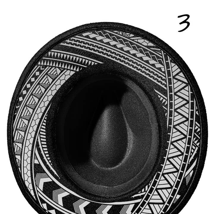 Fedorahut für Herren | Sacred Geometry Designs für den Großhandel von SoFree Creations