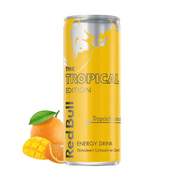 CargoPirate - Wholesale Sports/Energy Drink - Red Bull Tropical Yellow Edition 12x250ml0