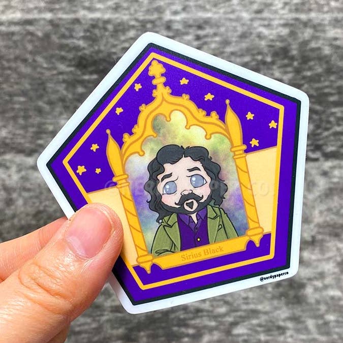 CHOCO FROG NR. 24 - Handritad Vattentät Vinylklistermärke för wholesale av NERDY PAPER CO.