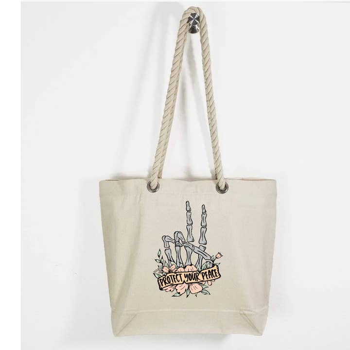 Protect Your Peace Tote Bag for wholesale by A Little Something Gift Shop