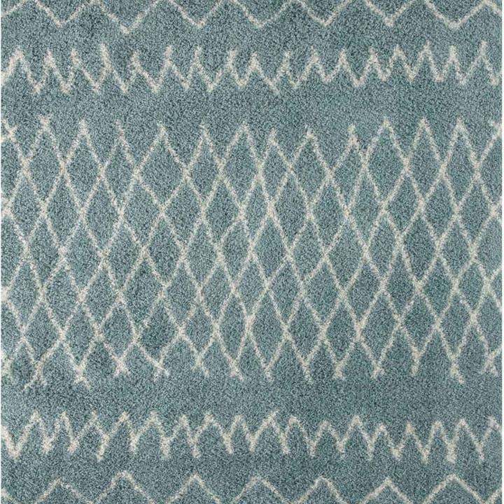 THE RUGS – wholesale Area rug – Moroccan Duck Egg Blue Shaggy Rug | 950