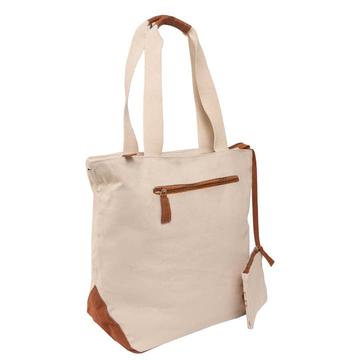 Magid - Wholesale Tote Bag - Women's - Magid Canvas "THE FUTURE IS FEMALE" Tote With Pouch6