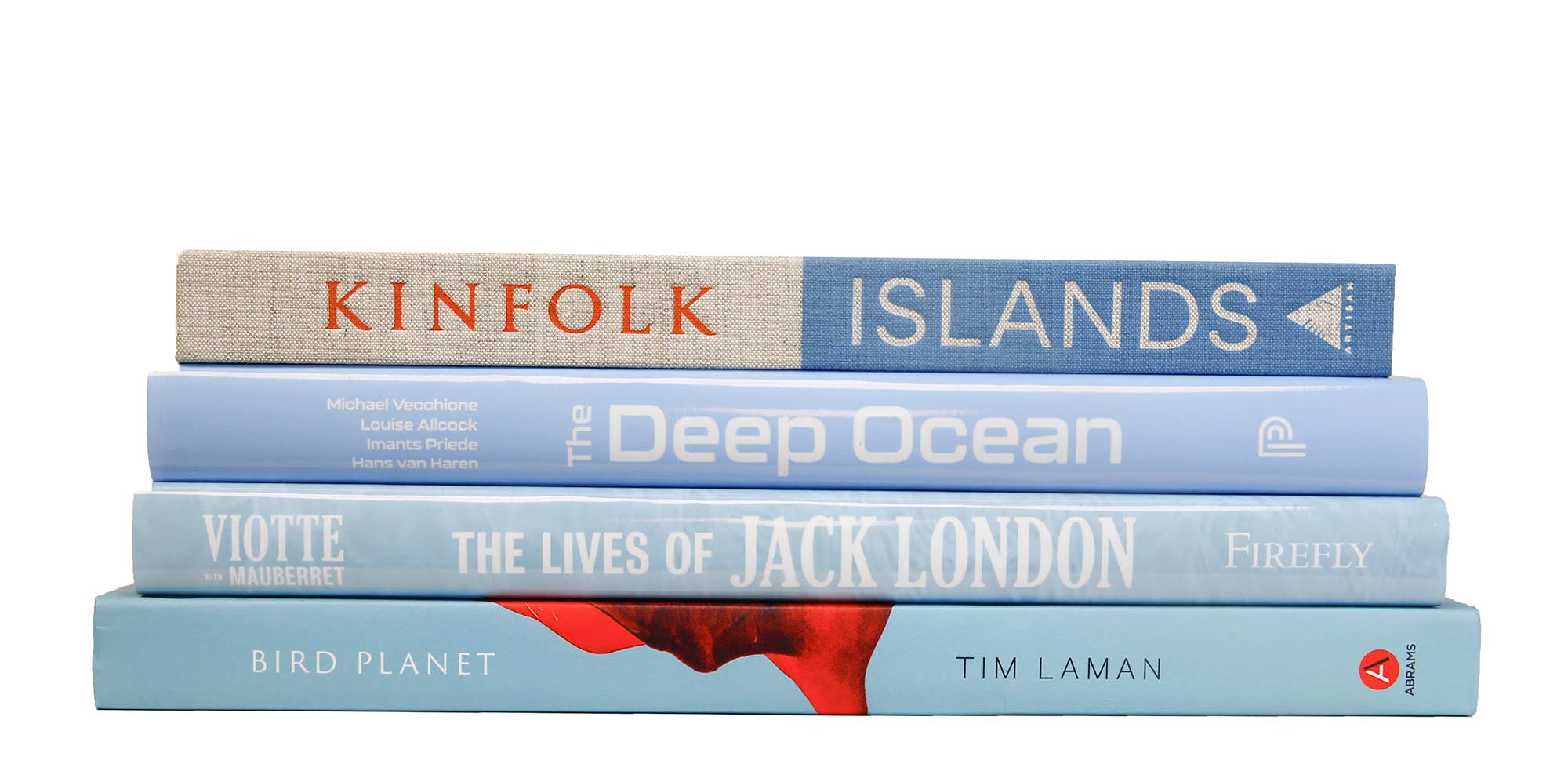 Decorative Blue Books - Ocean Coffee Table Stack for wholesale on Faire1