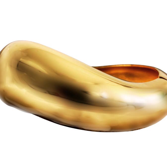 HoopLa - Wholesale Manchet-armband - Redactionele scharnierarmbanden 14K goud PVD - Gerecycled4