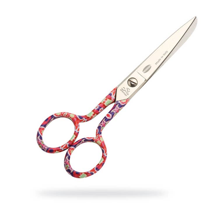 Met regenboog versierde naaischaar - fruit - 12,5 cm. voor wholesale door Premax