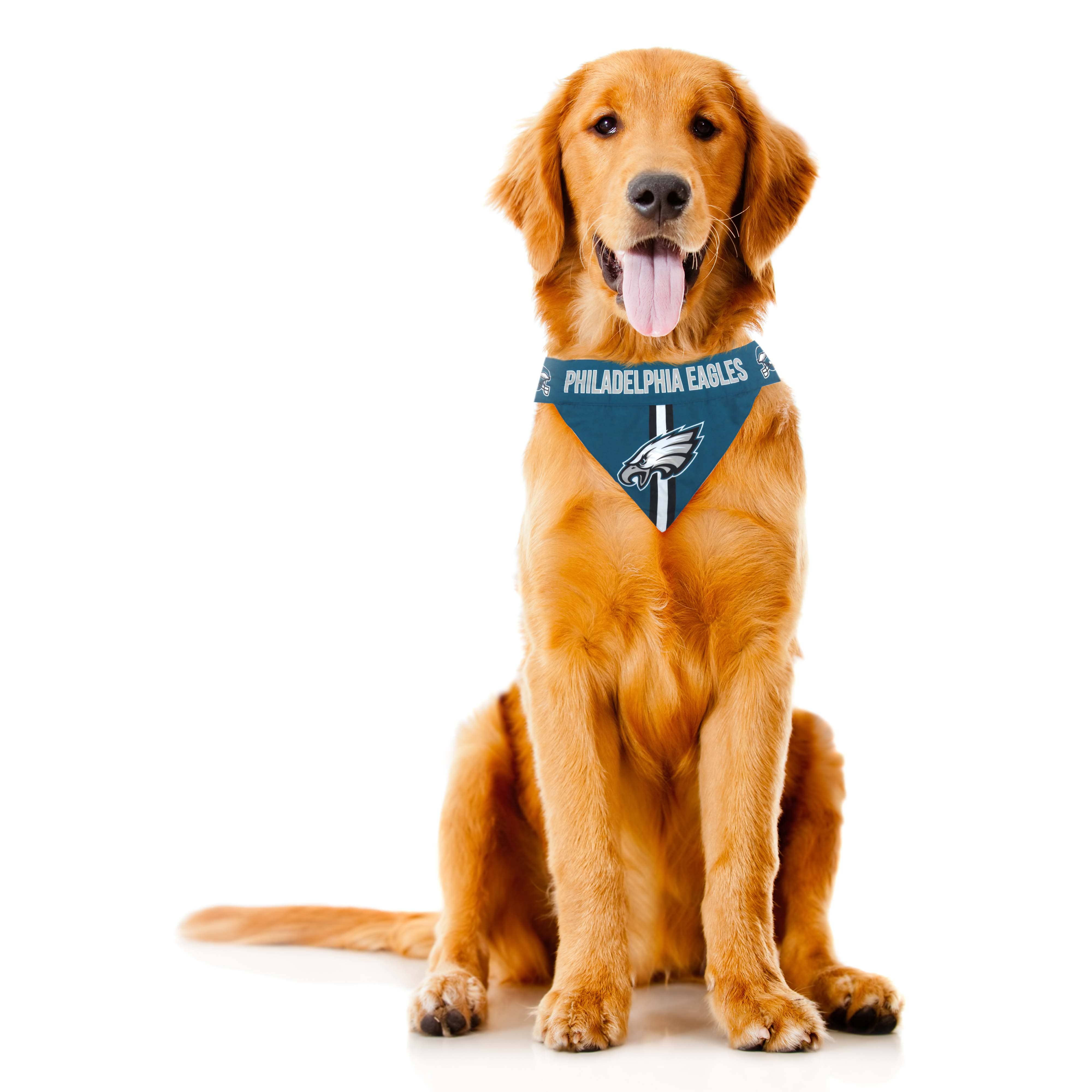 Little Earth Productions - Wholesale Pet Bandana - Dog - NFL Philadelphia Eagles Reversible Pet Bandana2